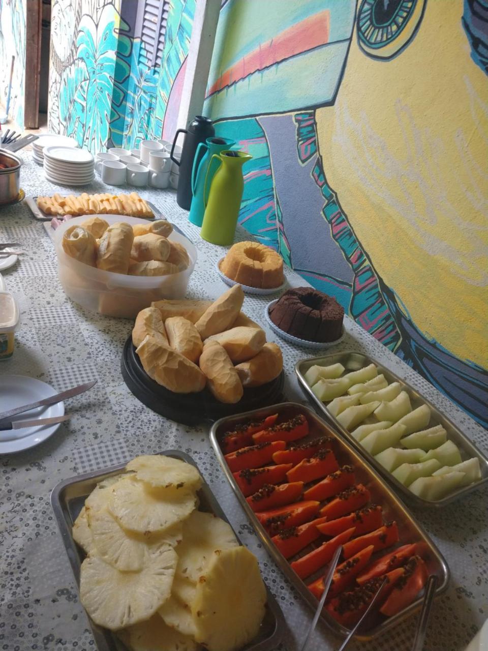 Pousada E Hostel Casa De Laio Abraão Eksteriør billede