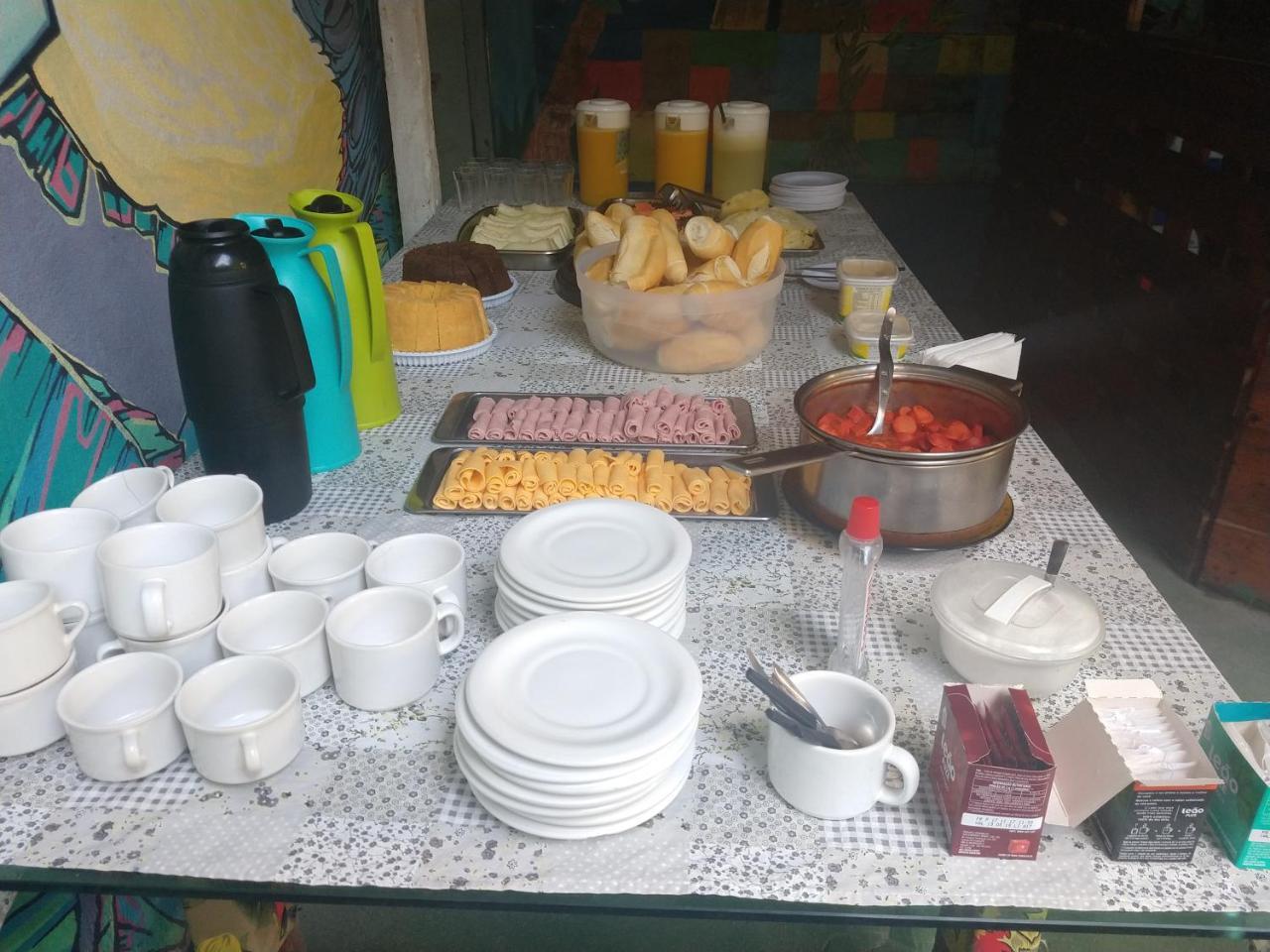 Pousada E Hostel Casa De Laio Abraão Eksteriør billede