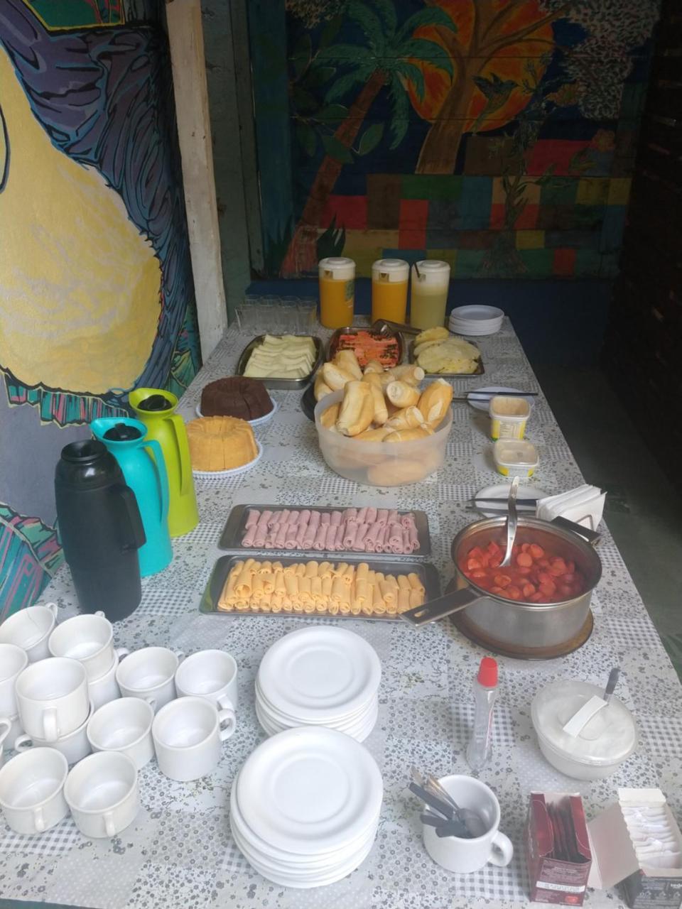 Pousada E Hostel Casa De Laio Abraão Eksteriør billede